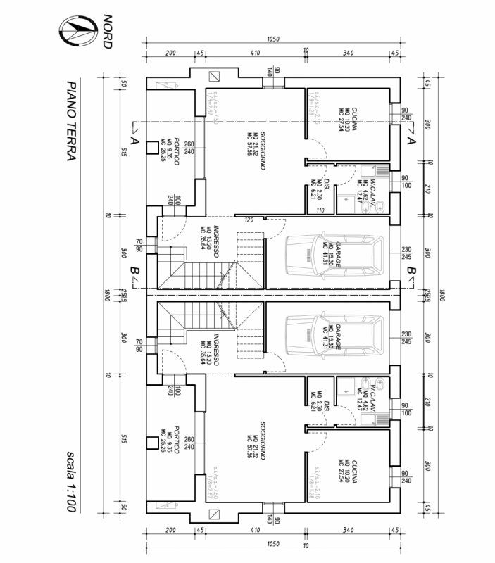 Immagine 2 di Casa bifamiliare in vendita  a Scorzè