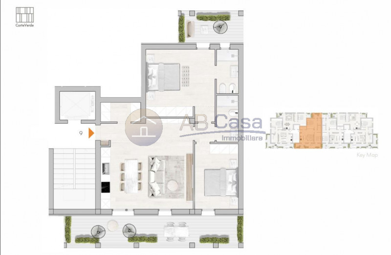 Immagine 13 di Appartamento in vendita  in Via Pistoiese 488 a Firenze