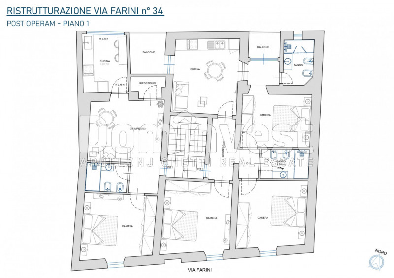 Immagine 45 di Palazzo in vendita  in Via Farini a Orbetello