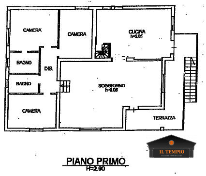 Immagine 14 di Casa bifamiliare in vendita  in VIA CAVOUR a Costabissara