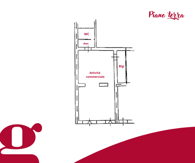 Immagine 11 di Negozio in affitto  in Via Nazionale, 34 a San Filippo Del Mela