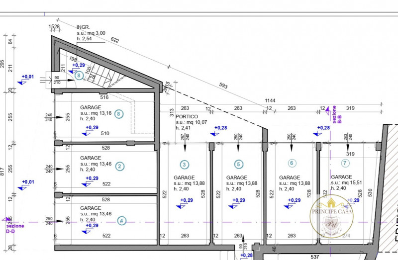 Immagine 5 di Appartamento in vendita  in Via Principe Amedeo a Este