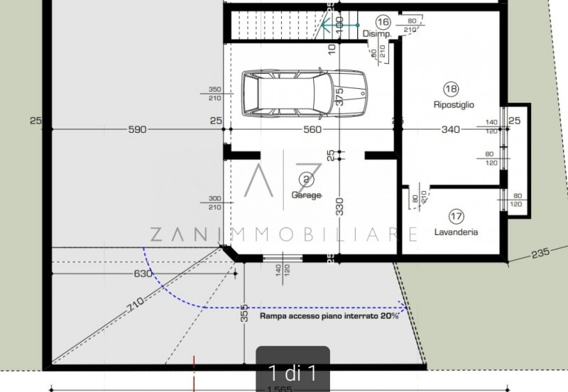 Immagine 6 di Villetta a schiera in vendita  in Viale Italia a Castelfranco Veneto