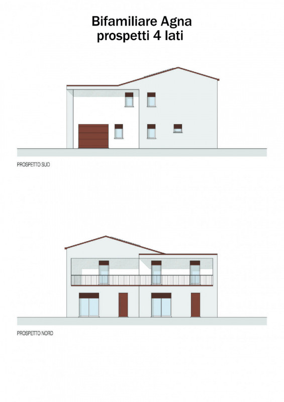 Immagine 2 di Casa bifamiliare in vendita  a Agna