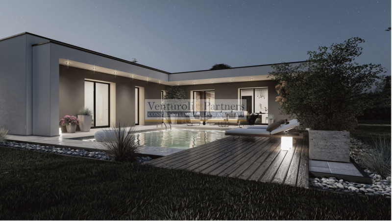 Immagine 1 di Villa in vendita  in via benaco a Bedizzole