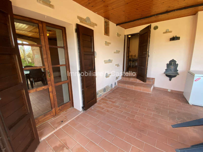 Immagine 5 di Villetta a schiera in vendita  in Località Valdilucciole a Città Della Pieve