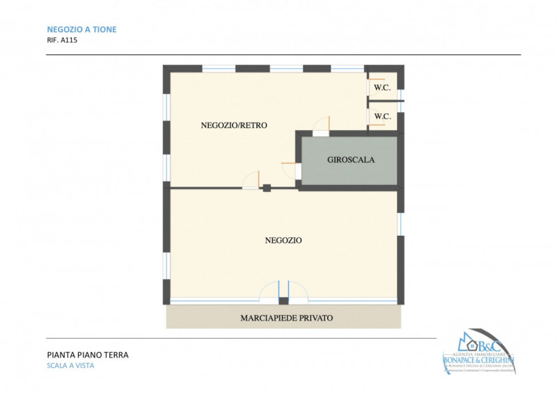 Immagine 9 di Negozio in affitto  in Via Circonvallazione a Tione Di Trento