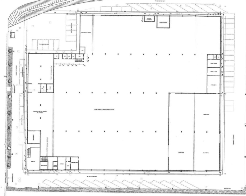 Immagine 1 di Capannone industriale in affitto  a Este