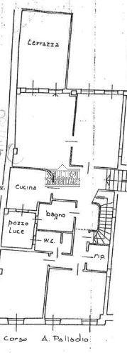 Immagine 22 di Attico in vendita  in Corso Palladio a Vicenza