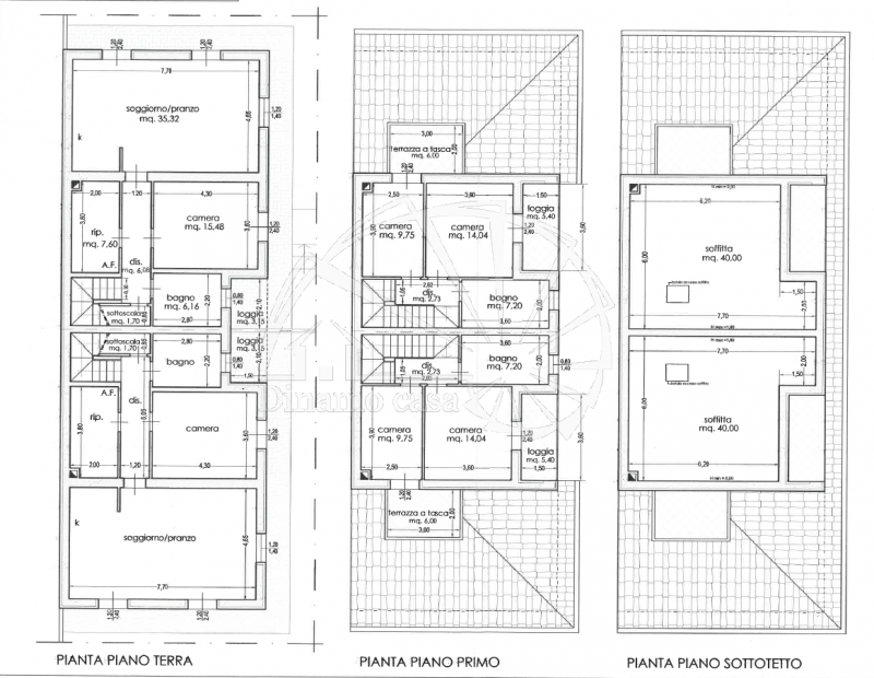 Immagine 2 di Villa in vendita  a Prato