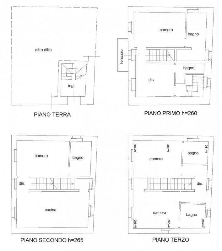 Immagine 23 di Villetta a schiera in vendita  in Via Ritorta a Tuoro Sul Trasimeno