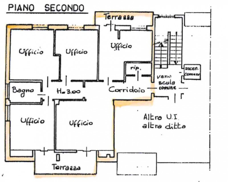 Immagine 11 di Ufficio in affitto  in Via Verci a Bassano Del Grappa