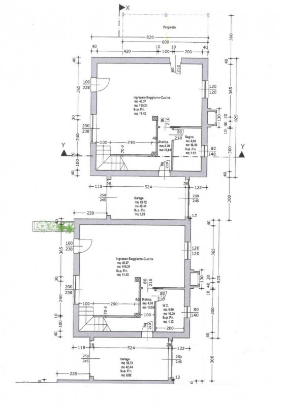 Immagine 4 di Casa bifamiliare in vendita  a Baone