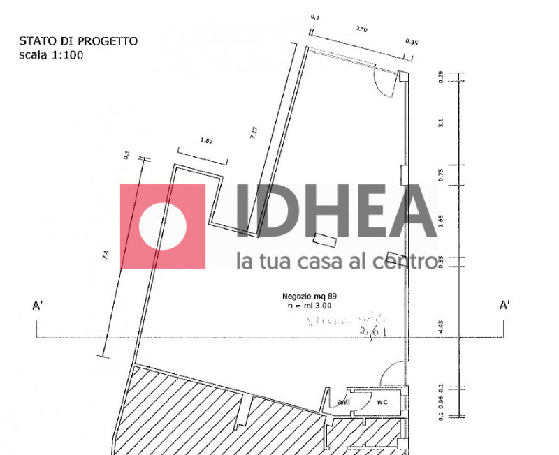 Immagine 20 di Negozio in affitto  in VIA CASTELLO D'AMORE a Treviso