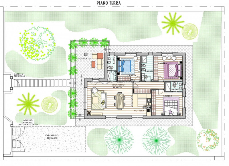 Immagine 7 di Villa in vendita  in via Settembrini a Pietrasanta