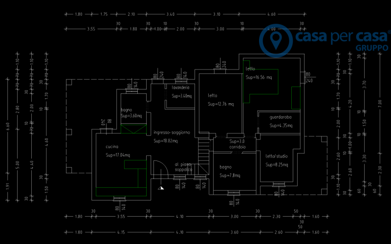 Immagine 3 di Casa indipendente in vendita  a Rovigo