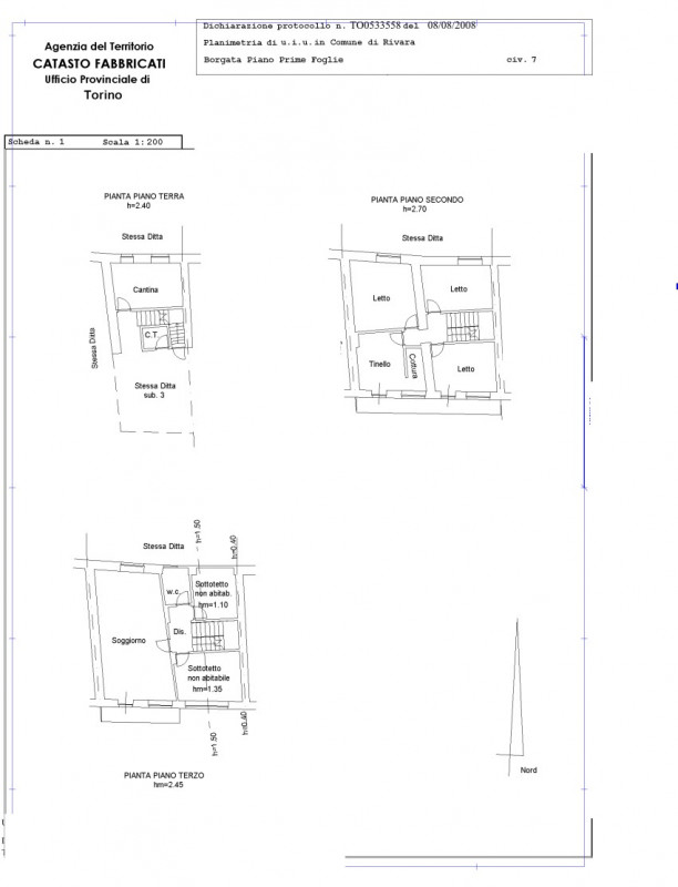 Immagine 41 di Casa indipendente in vendita  in Borgata Piano Prime Foglie a Rivara