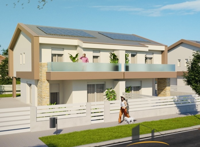 Immagine 24 di Casa bifamiliare in vendita  in Via Risorgimento a Albignasego