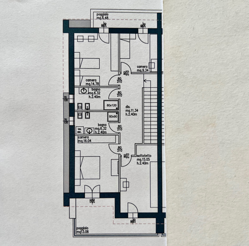 Immagine 28 di Casa bifamiliare in vendita  in Via Risorgimento a Albignasego