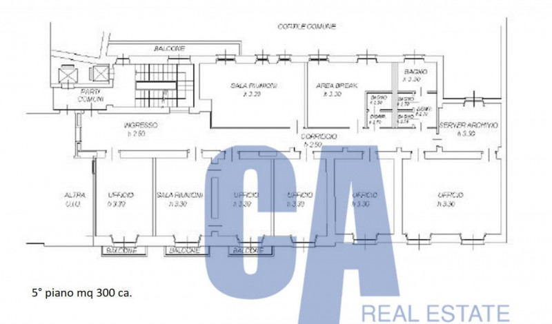 Immagine 14 di Ufficio in affitto  in VIA FREGUGLIA CARLO a Milano