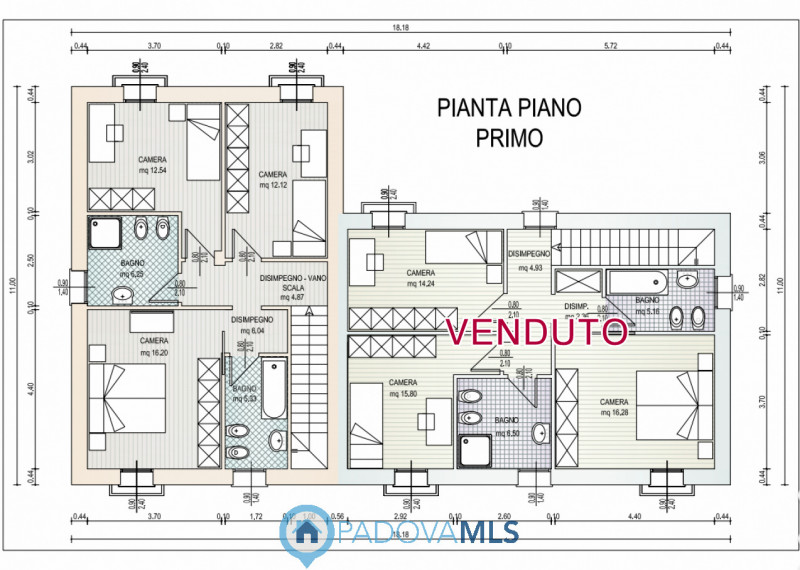 Immagine 31 di Casa bifamiliare in vendita  in via Bassa a Villafranca Padovana