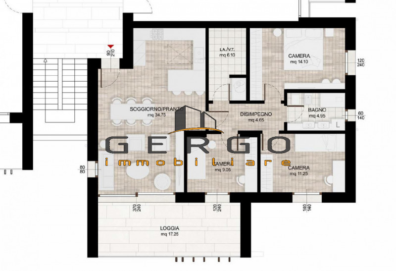 Immagine 20 di Appartamento in vendita  in Via Giuseppe Garibaldi a San Biagio Di Callalta