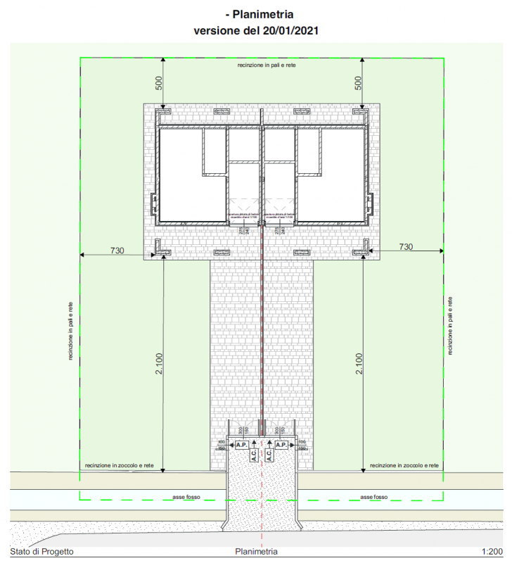 Immagine 13 di Casa bifamiliare in vendita  in via alfieri a Santa Maria Di Sala