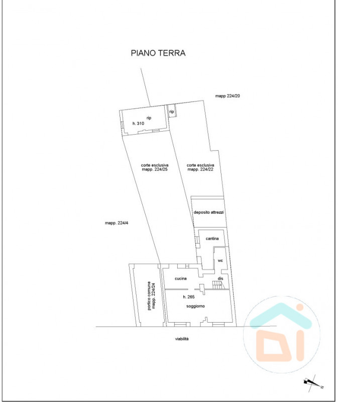 Immagine 21 di Villetta a schiera in vendita  in Viale Venezia Giulia a Cormons