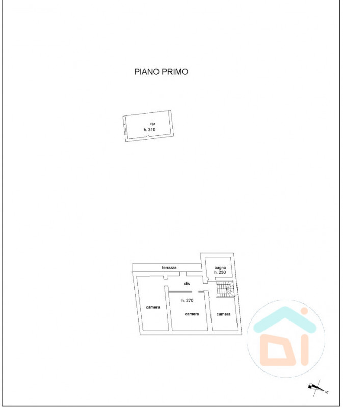 Immagine 22 di Villetta a schiera in vendita  in Viale Venezia Giulia a Cormons