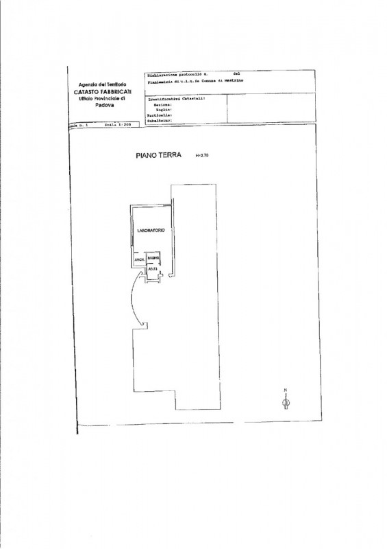 Immagine 20 di Laboratorio in vendita  in VIA MISURINA a Mestrino