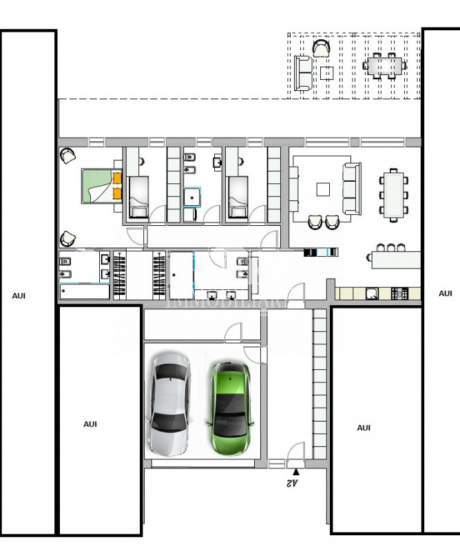 Immagine 12 di Casa trifamiliare in vendita  in Strada dei Nicolosi a Vicenza