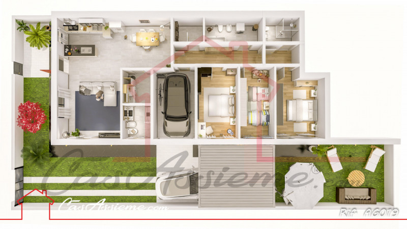 Immagine 38 di Appartamento in vendita  in Via Roma a Tombolo