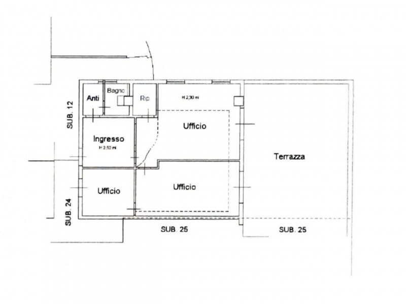 Immagine 18 di Ufficio in vendita  in Piazza Nilde Lotti, N. 13/19 a Pontedera