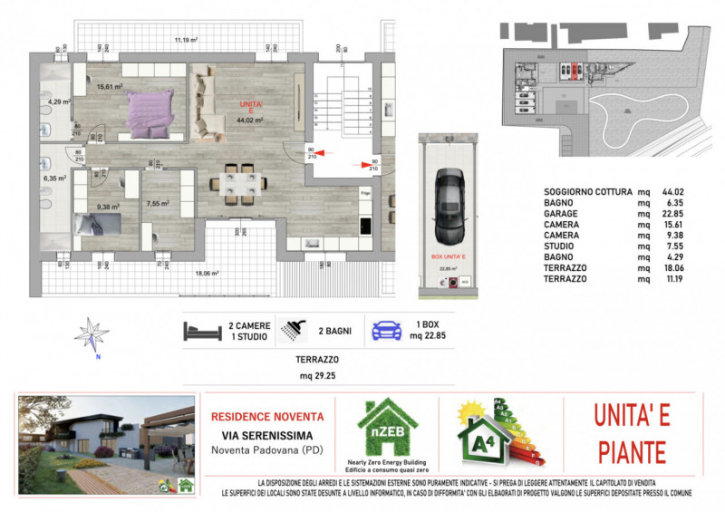 Immagine 21 di Appartamento in vendita  in Via Serenissima a Noventa Padovana