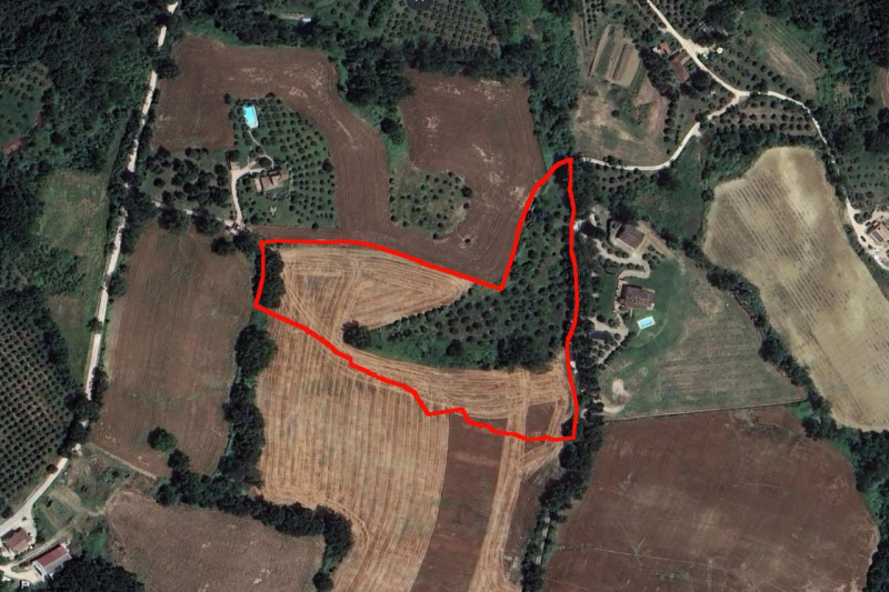 Immagine 17 di Terreno in vendita  in Loc. Paganello - Via dell'Eremo, N. snc a Monte Castello Di Vibio