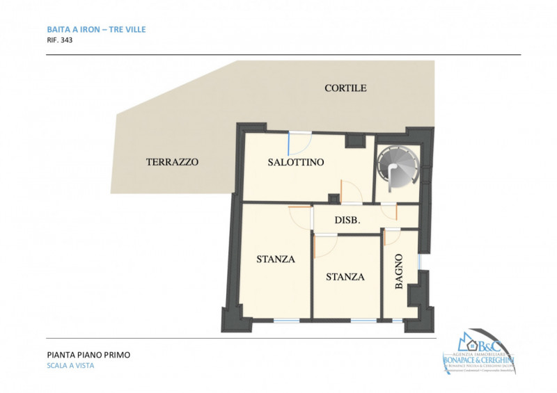Immagine 18 di Rustico / casale in vendita  in LOCALITA IRON a Tre Ville