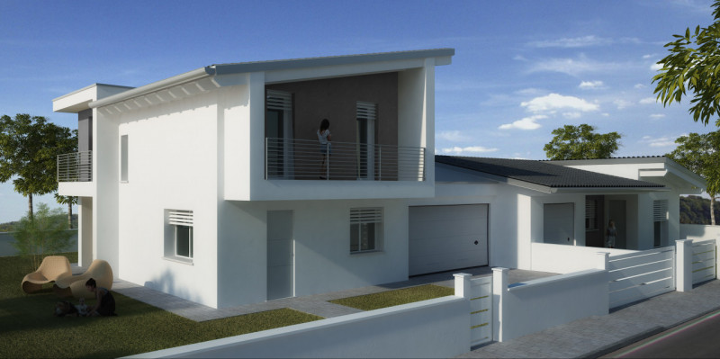 Immagine 2 di Casa bifamiliare in vendita  in via einaudi a Curtatone