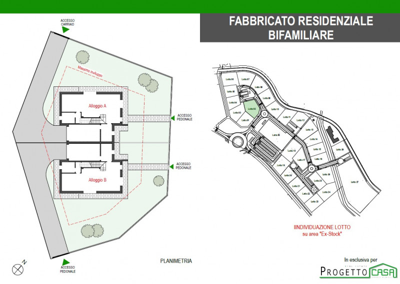 Immagine 2 di Casa bifamiliare in vendita  in Via San Giacomo a Portogruaro