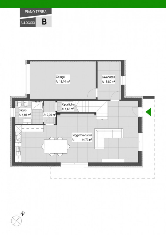 Immagine 7 di Casa bifamiliare in vendita  in Via San Giacomo a Portogruaro