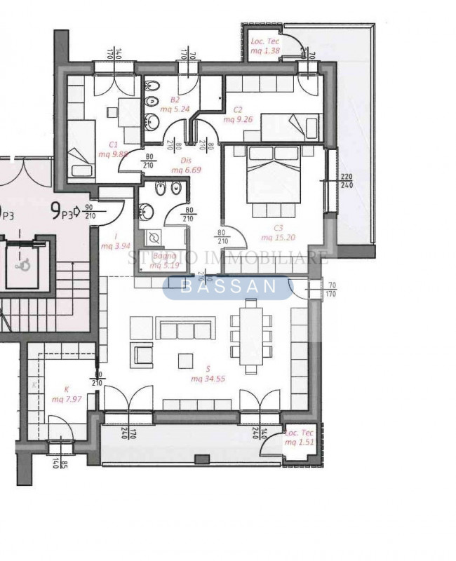 Immagine 2 di Appartamento in vendita  in via angelo curioni a Gallarate