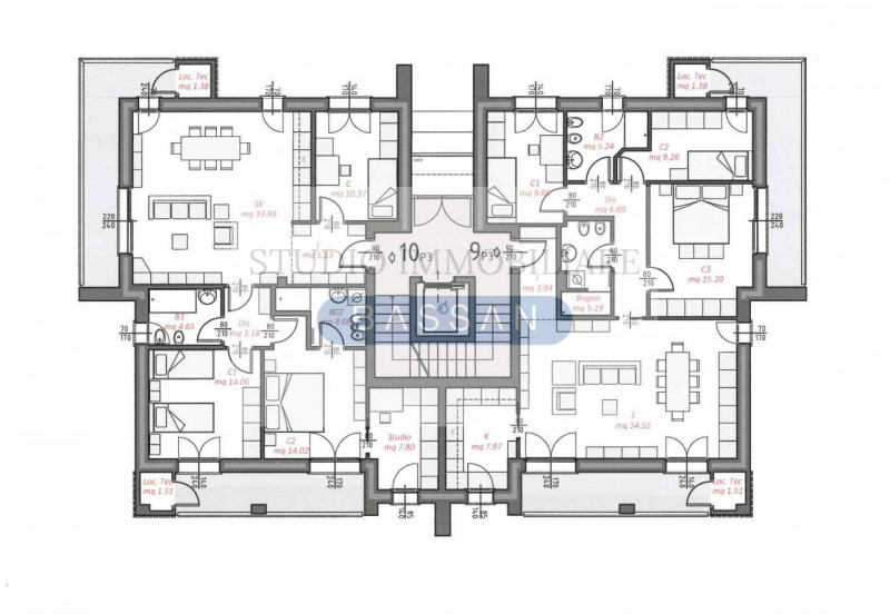 Immagine 12 di Appartamento in vendita  in via angelo curioni a Gallarate