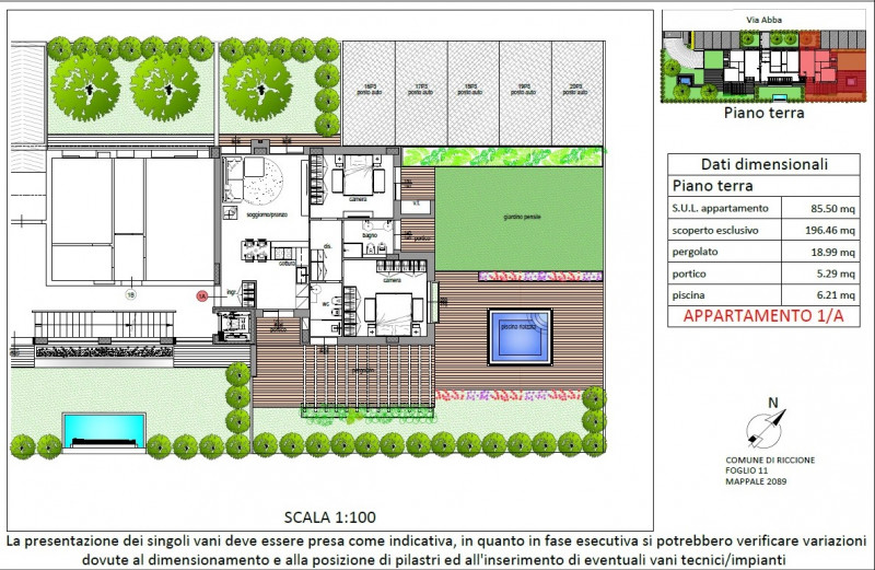 Immagine 15 di Appartamento in vendita  in Viale Abba a Riccione