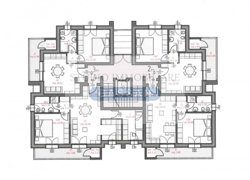 Immagine 10 di Appartamento in vendita  in via curioni a Gallarate
