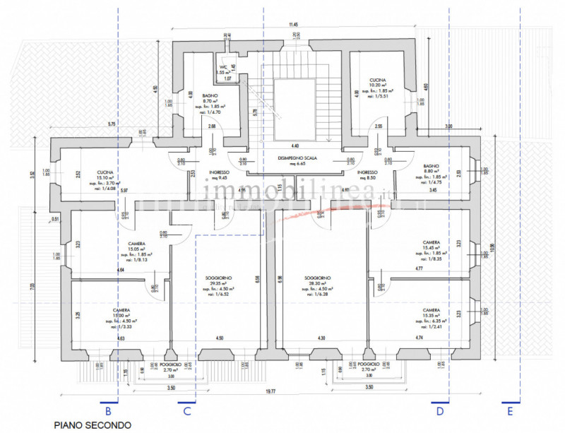 Immagine 5 di Casa quadrifamiliare in vendita  in Via Fratelli Lavanda a Torri Del Benaco