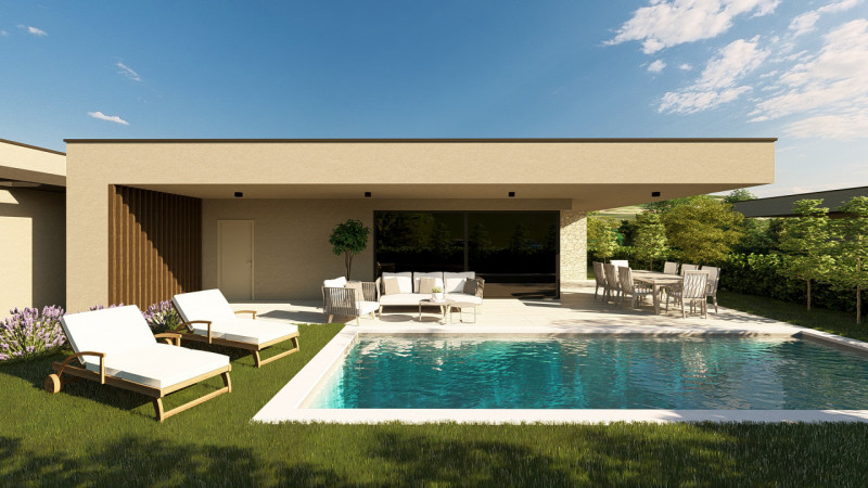 Immagine 2 di Villa in vendita  a Costermano sul Garda