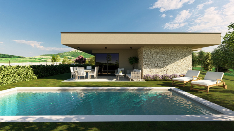 Immagine 9 di Villa in vendita  a Costermano sul Garda