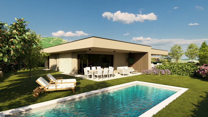 Immagine 25 di Villa in vendita  a Costermano sul Garda