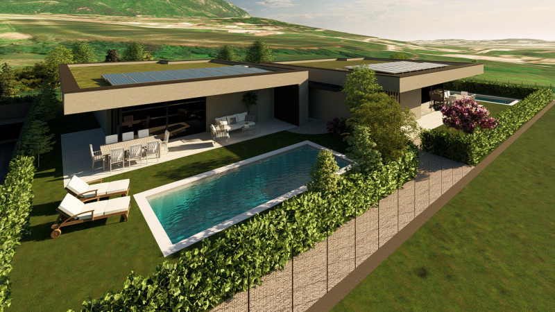 Immagine 3 di Villa in vendita  in Marciaga a Costermano sul Garda