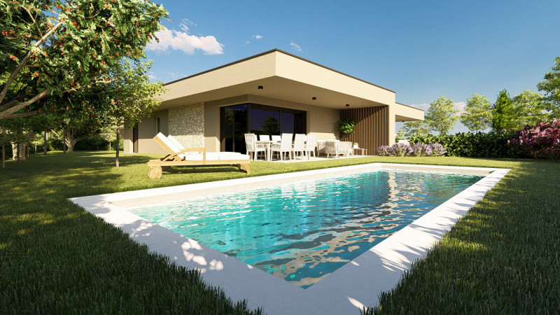 Immagine 9 di Villa in vendita  in Marciaga a Costermano sul Garda