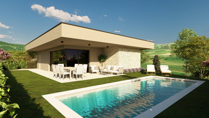 Immagine 12 di Villa in vendita  in Marciaga a Costermano sul Garda